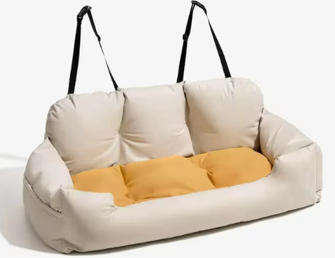 Bucket-Style Dog Car Seat - 60 lb Capacity